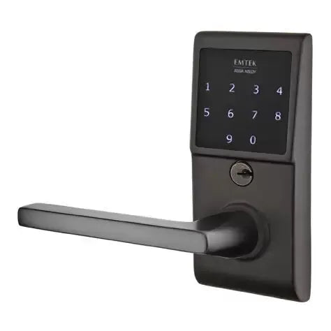 Emtek Helios Emtouch Lever with Electronic Touchscreen Lock by Emtek