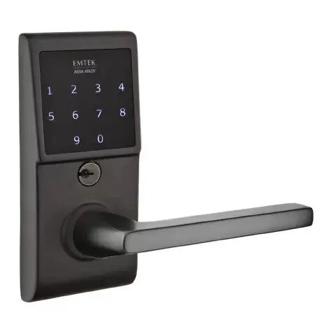 Emtek Helios Emtouch Lever with Electronic Touchscreen Lock by Emtek