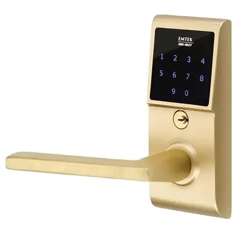 Emtek Helios Emtouch Lever with Electronic Touchscreen Lock by Emtek