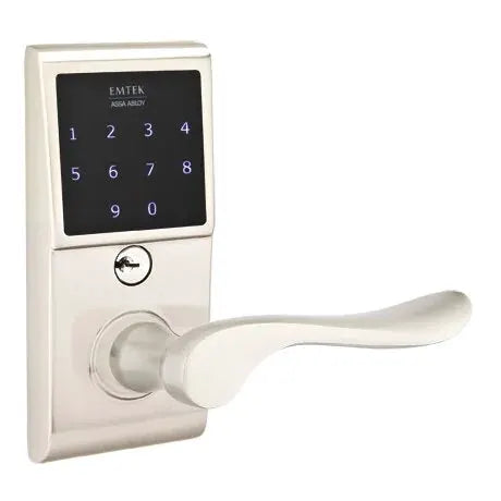 Emtek Luzern Emtouch Lever with Electronic Touchscreen Lock by Emtek