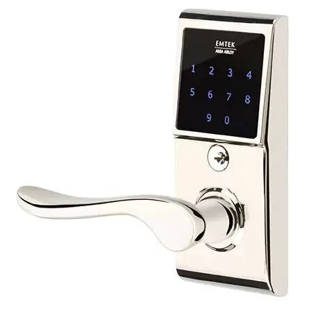 Emtek Luzern Emtouch Lever with Electronic Touchscreen Lock by Emtek
