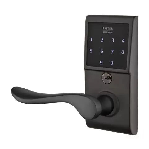 Emtek Luzern Emtouch Lever with Electronic Touchscreen Lock by Emtek