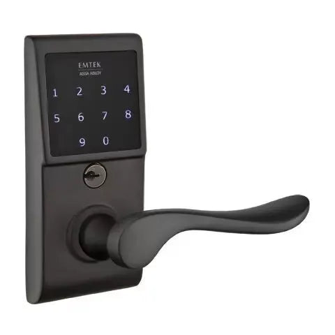 Emtek Luzern Emtouch Lever with Electronic Touchscreen Lock by Emtek