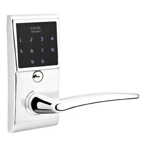 Emtek Poseidon Emtouch Lever with Electronic Touchscreen Lock by Emtek