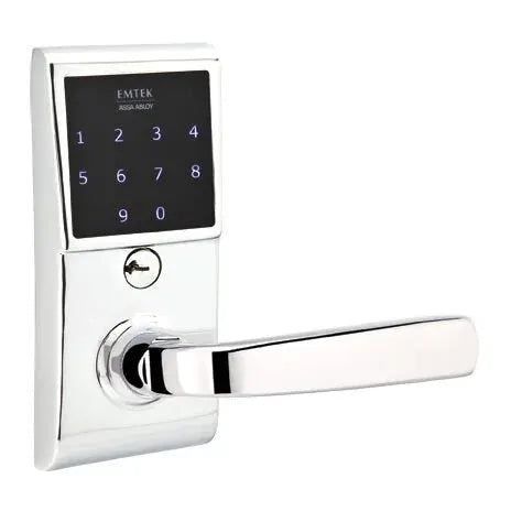 Emtek Sion Emtouch Lever with Electronic Touchscreen Lock by Emtek