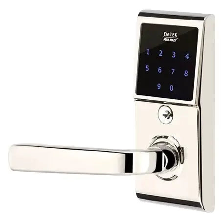 Emtek Sion Emtouch Lever with Electronic Touchscreen Lock by Emtek