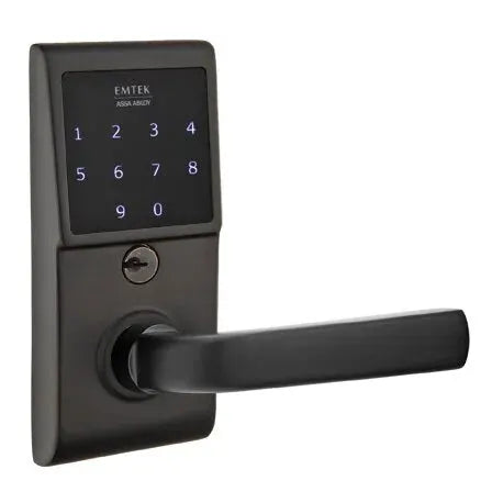 Emtek Sion Emtouch Lever with Electronic Touchscreen Lock by Emtek