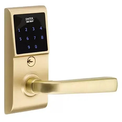 Emtek Sion Emtouch Lever with Electronic Touchscreen Lock by Emtek