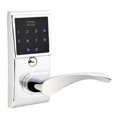 Emtek Triton Emtouch Lever with Electronic Touchscreen Lock by Emtek