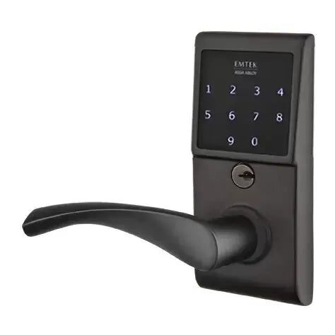 Emtek Triton Emtouch Lever with Electronic Touchscreen Lock by Emtek