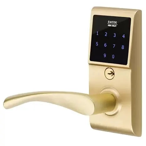 Emtek Triton Emtouch Lever with Electronic Touchscreen Lock by Emtek