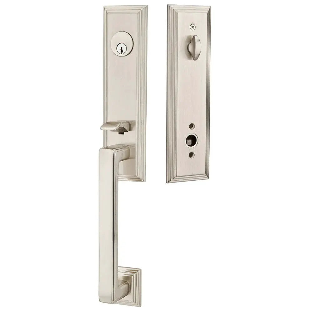 Emtek Single Cylinder Wilshire Tubular Entry Knob Handleset by Emtek