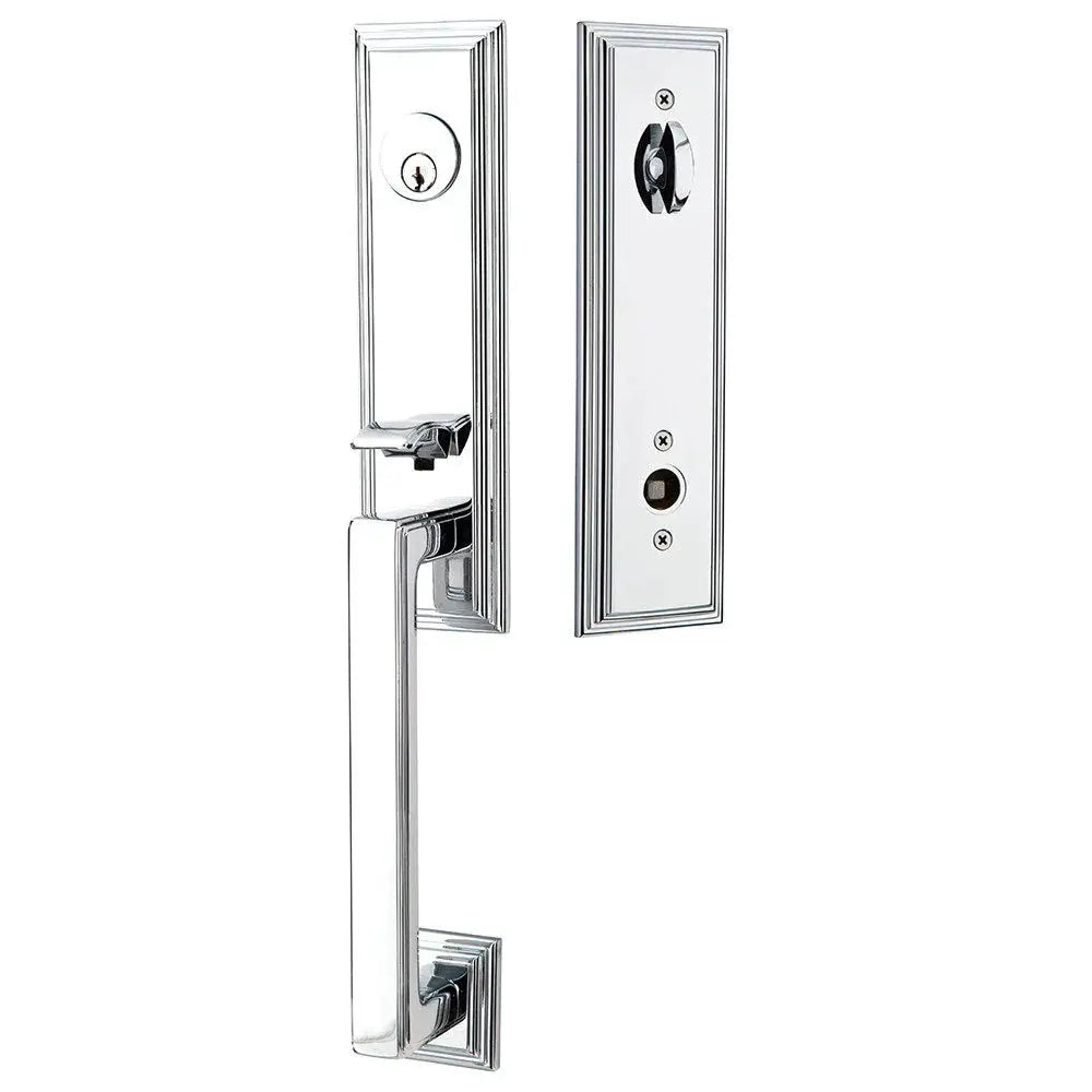 Emtek Single Cylinder Wilshire Tubular Entry Knob Handleset by Emtek