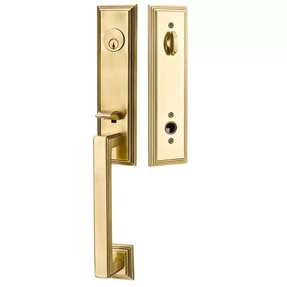 Emtek Single Cylinder Wilshire Tubular Entry Knob Handleset by Emtek