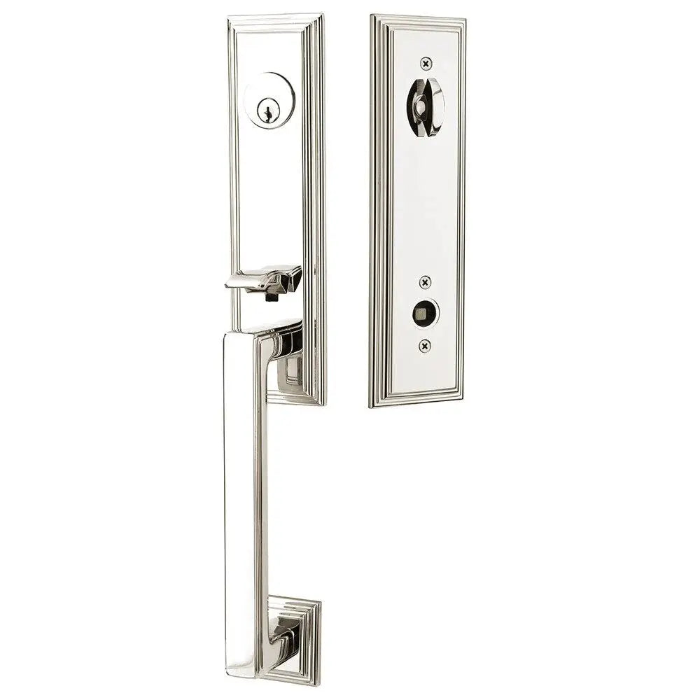 Emtek Single Cylinder Wilshire Tubular Entry Knob Handleset by Emtek