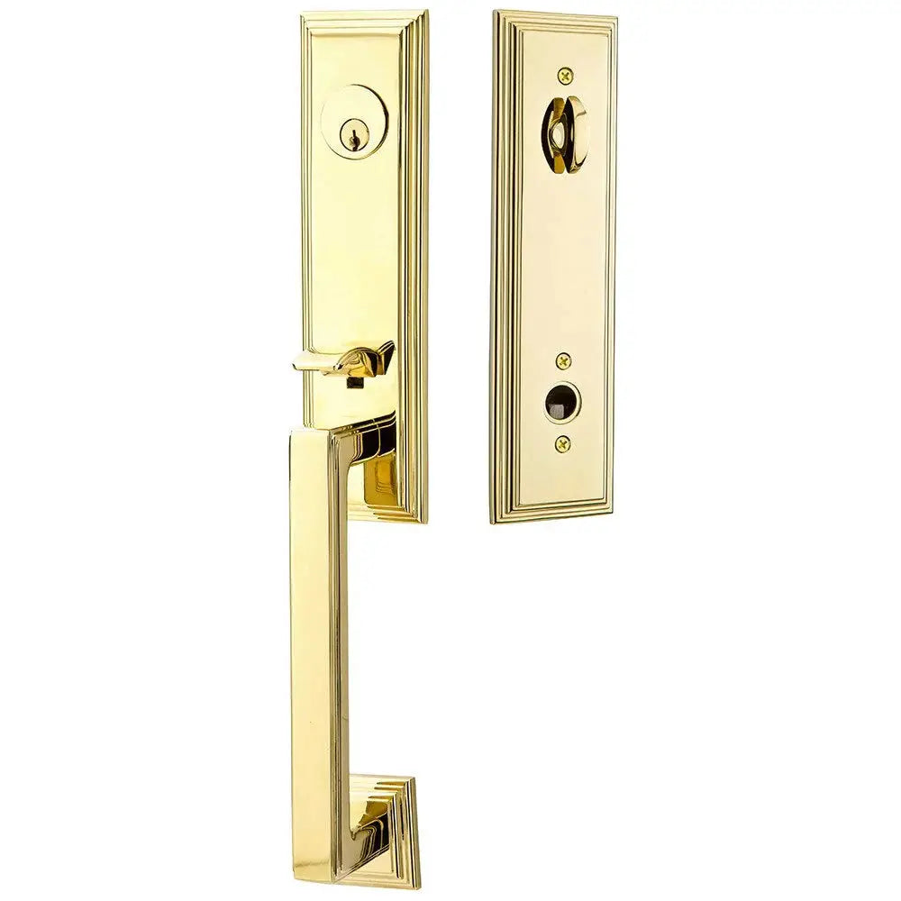 Emtek Single Cylinder Wilshire Tubular Entry Knob Handleset by Emtek