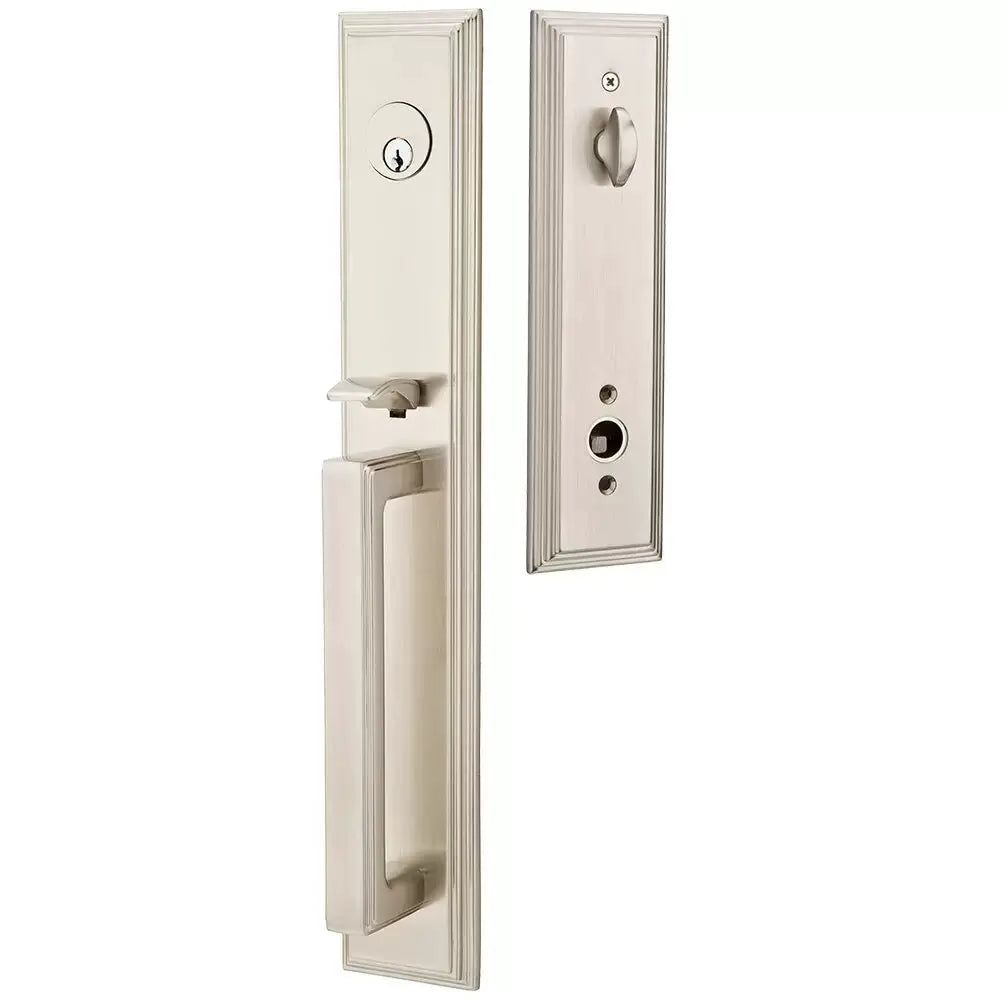 Emtek Single Cylinder Melrose Tubular Entry Lever Handleset by Emtek
