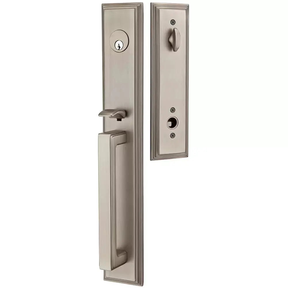 Emtek Single Cylinder Melrose Tubular Entry Lever Handleset by Emtek