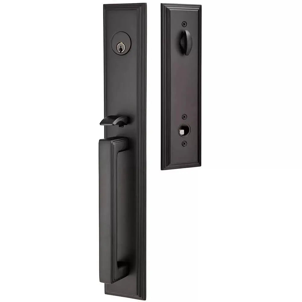 Emtek Single Cylinder Melrose Tubular Entry Knob Handleset by Emtek