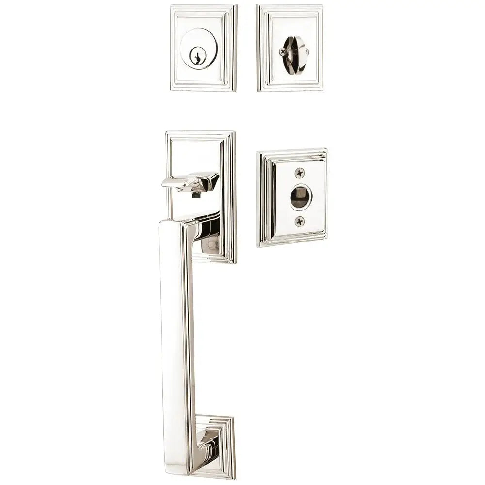 Emtek Single Cylinder Hamden Tubular Entry Knob Handleset by Emtek