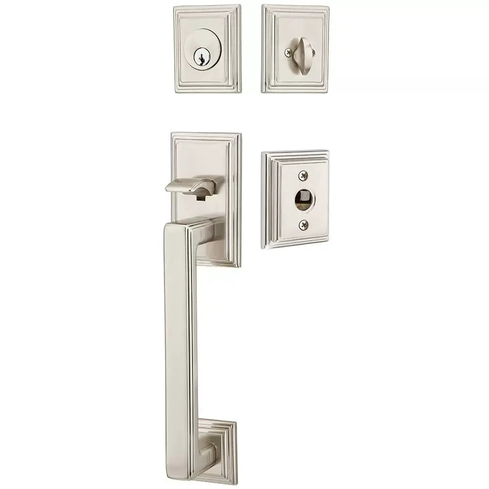Emtek Single Cylinder Hamden Tubular Entry Knob Handleset by Emtek