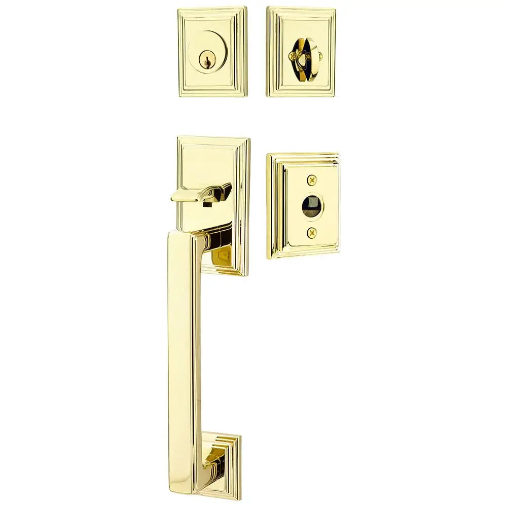 Emtek Single Cylinder Hamden Tubular Entry Knob Handleset by Emtek