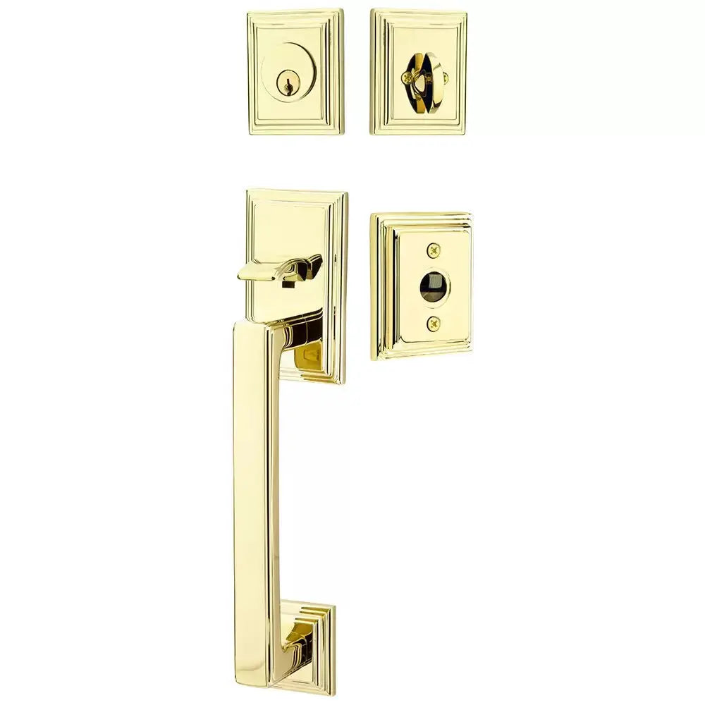 Emtek Single Cylinder Hamden Tubular Entry Knob Handleset by Emtek