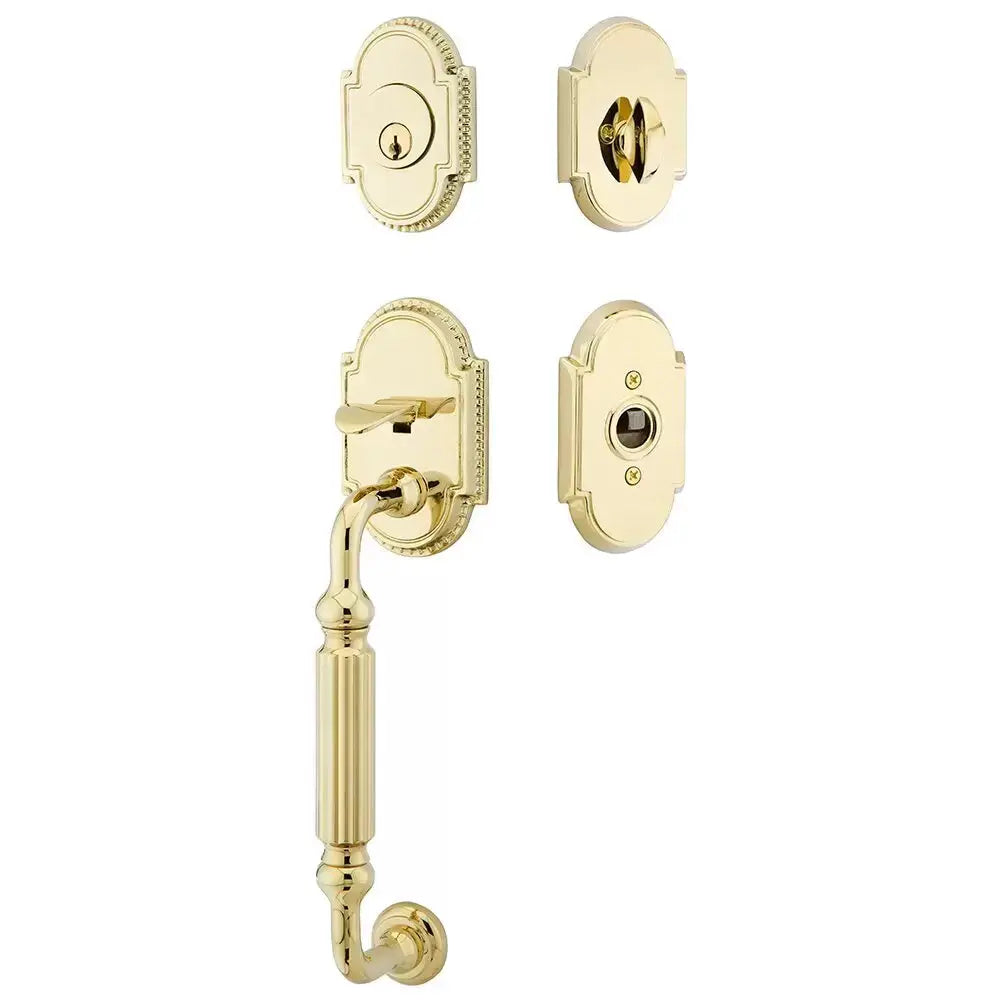 Emtek Single Cylinder Knoxville Tubular Entry Knob Handleset by Emtek