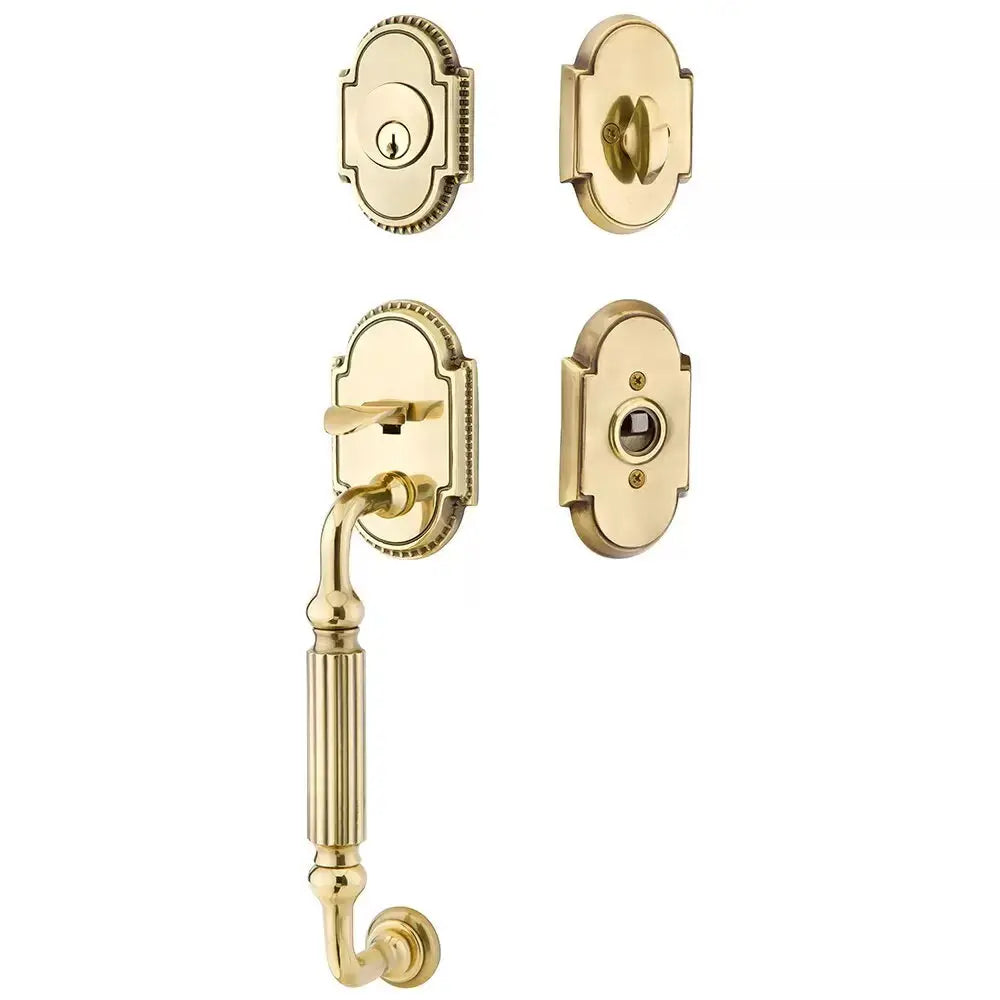 Emtek Single Cylinder Knoxville Tubular Entry Knob Handleset by Emtek