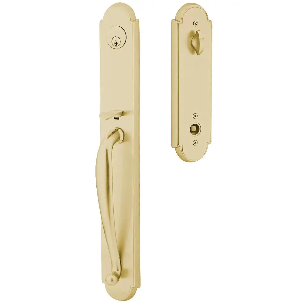 Emtek Single Cylinder Wilmington Tubular Entry Lever Handleset by Emtek