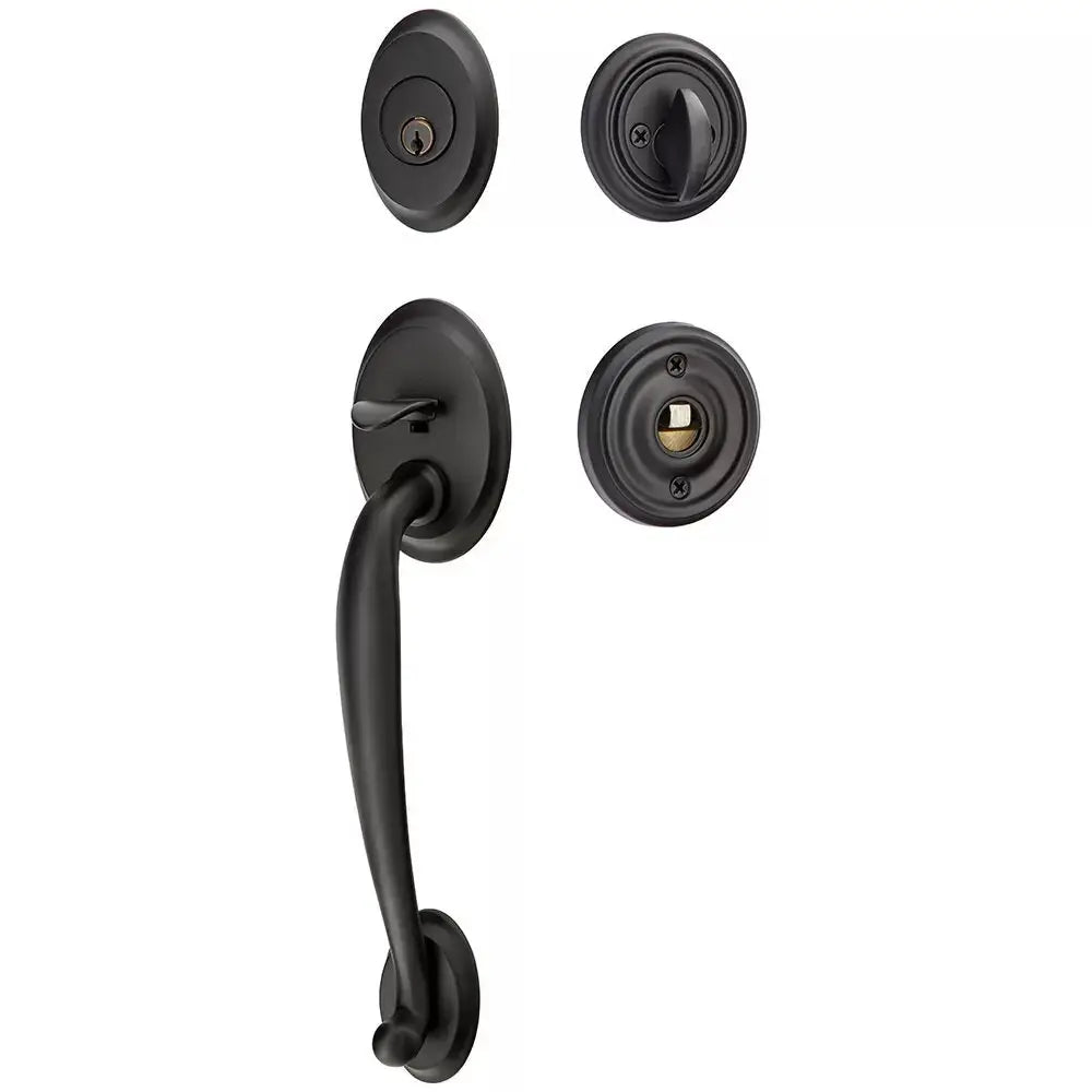 Emtek Single Cylinder Saratoga Tubular Entry Knob Handleset by Emtek