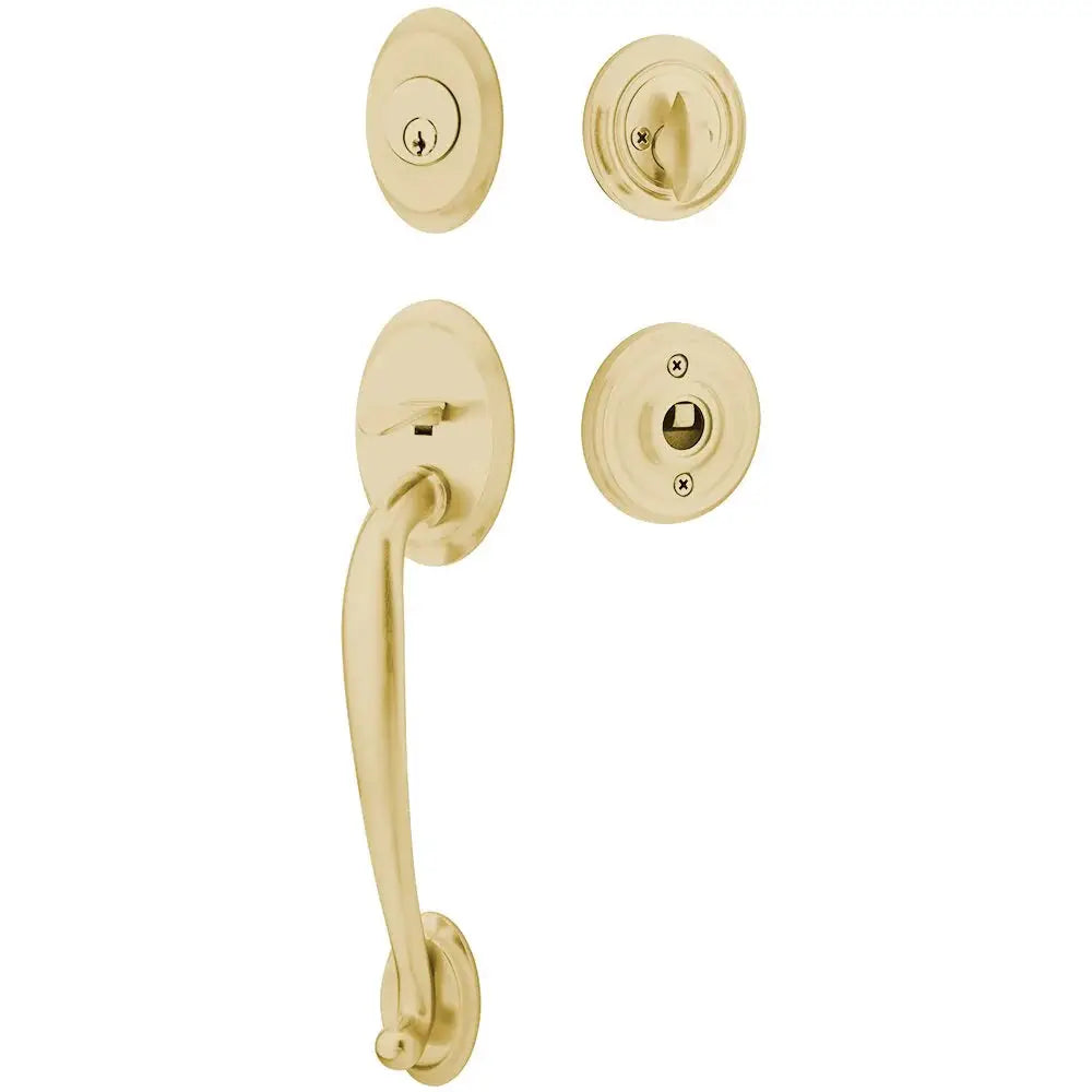 Emtek Single Cylinder Saratoga Tubular Entry Lever Handleset by Emtek