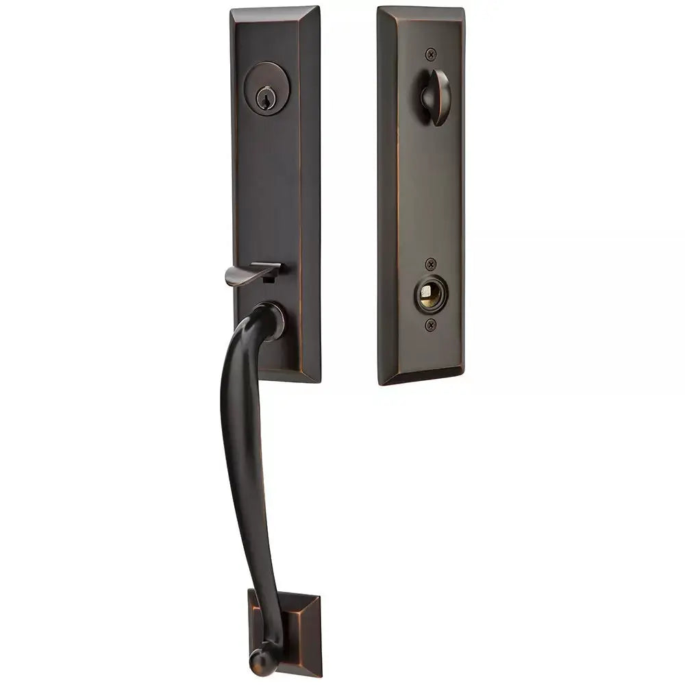 Emtek Single Cylinder Adams Tubular Entry Knob Handleset by Emtek