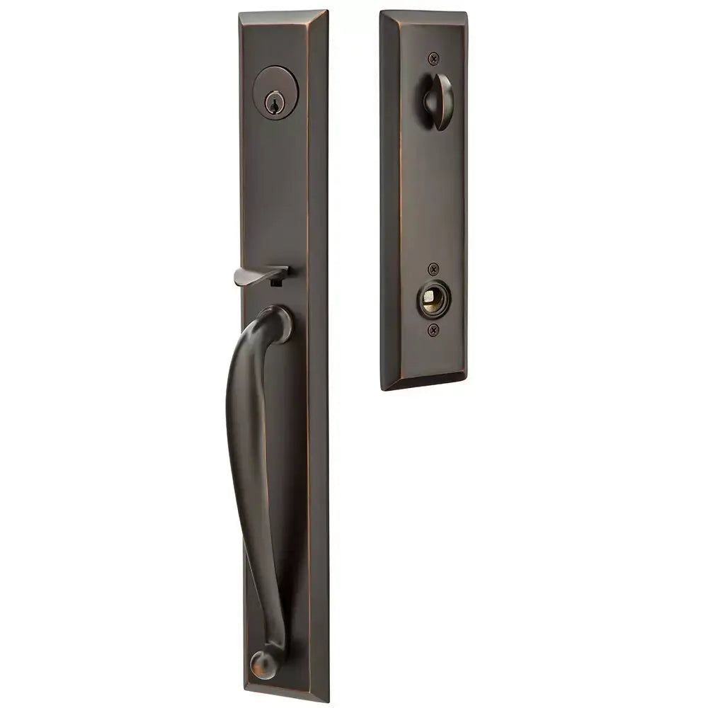 Emtek Single Cylinder Jefferson Tubular Entry Knob Handleset by Emtek