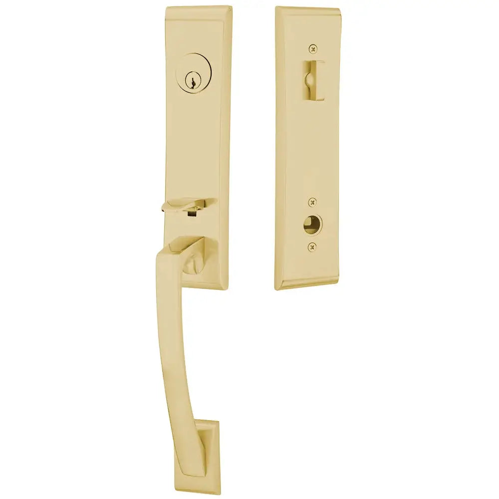 Emtek Single Cylinder Apollo Tubular Entry Lever Handleset by Emtek