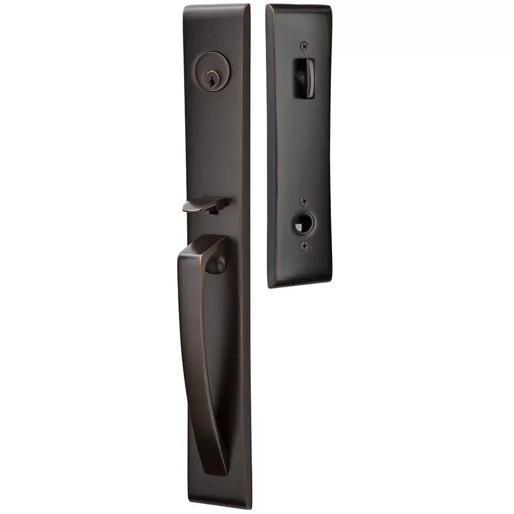 Emtek Single Cylinder Orion Tubular Entry Knob Handleset by Emtek