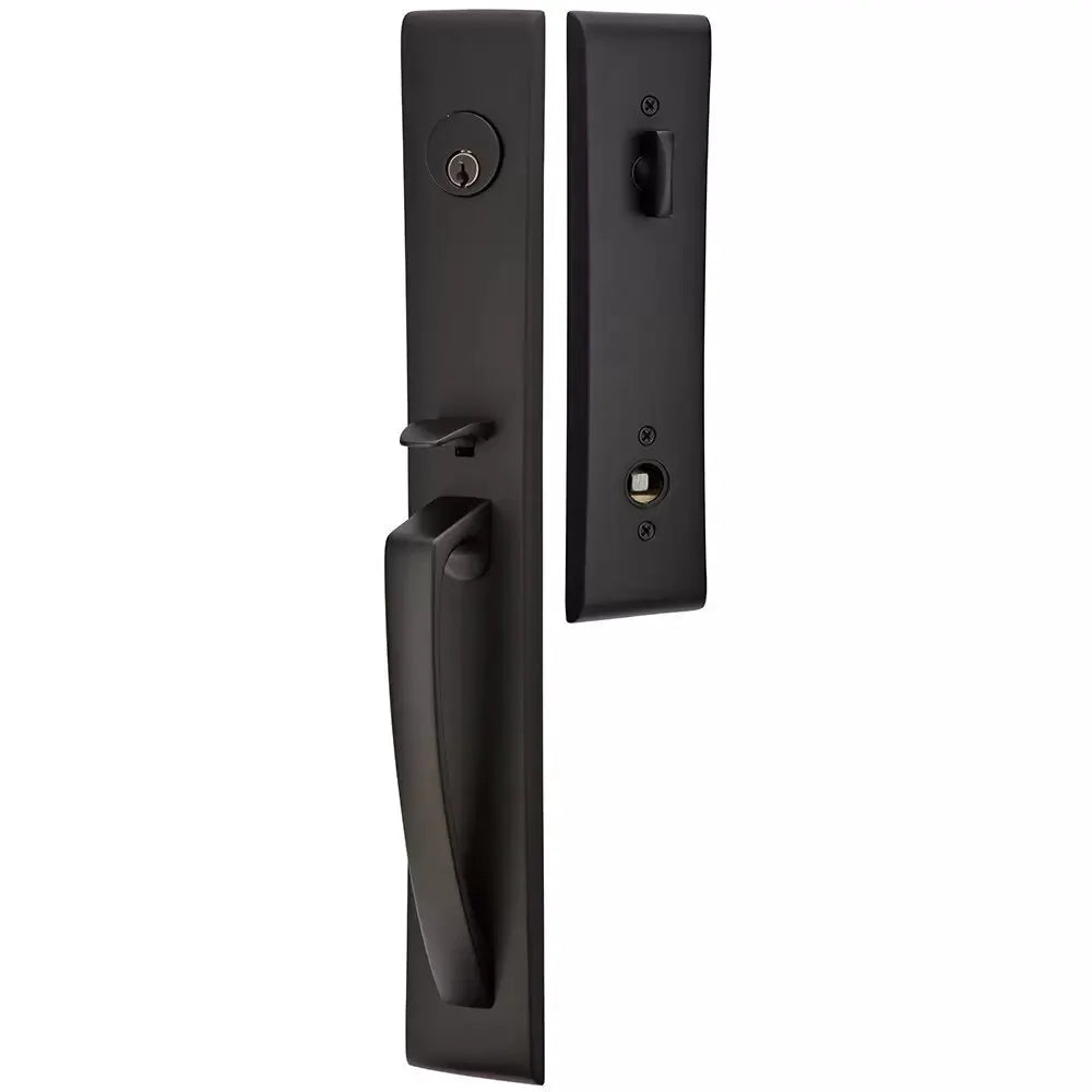 Emtek Single Cylinder Orion Tubular Entry Lever Handleset by Emtek