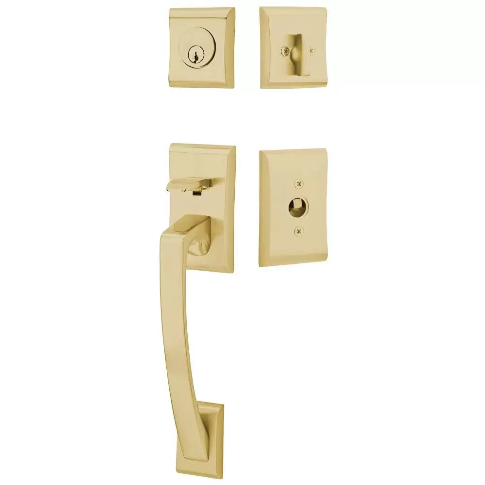 Emtek Single Cylinder Ares Tubular Entry Lever Handleset by Emtek