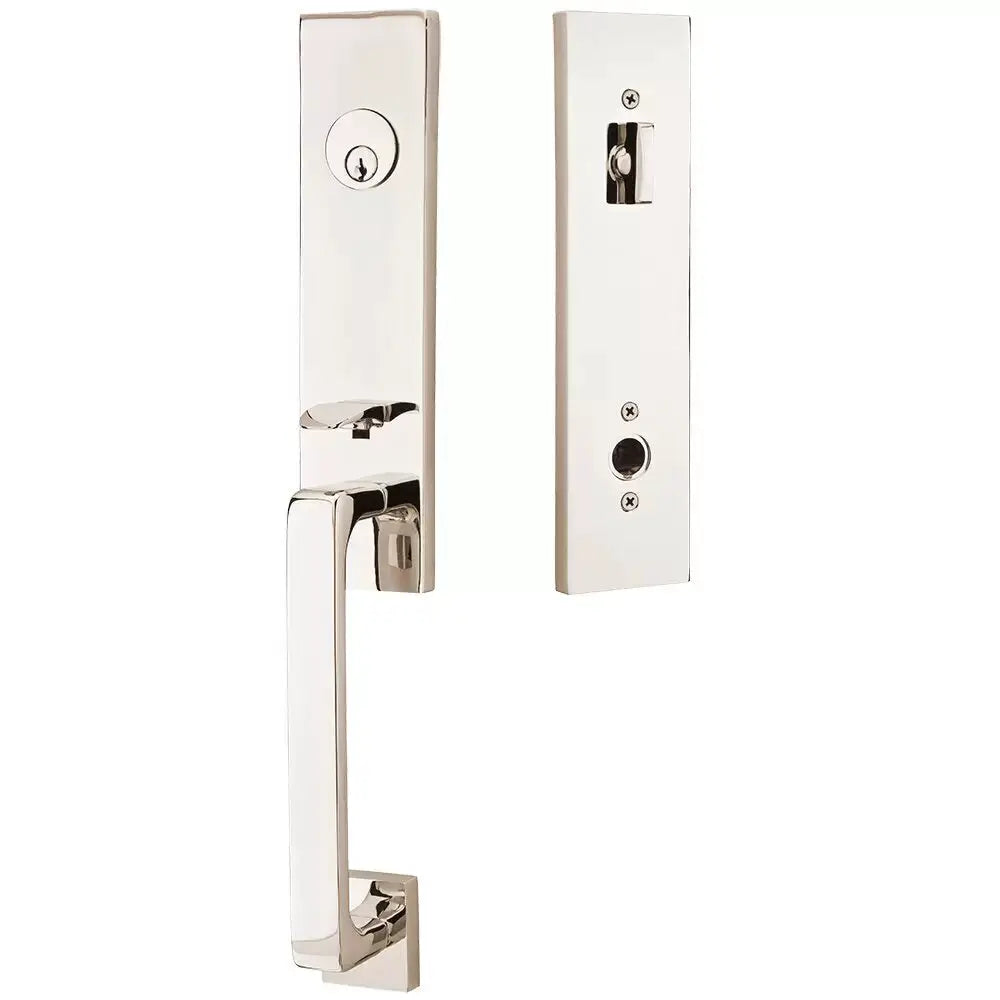 Emtek Single Cylinder Davos Tubular Entry Knob Handleset by Emtek
