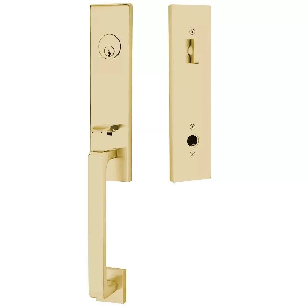 Emtek Single Cylinder Davos Tubular Entry Knob Handleset by Emtek