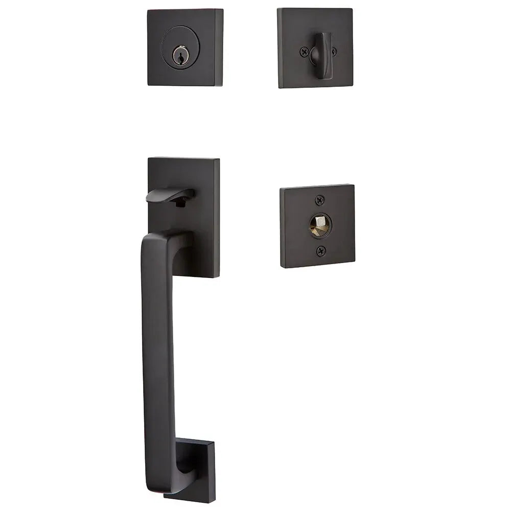 Emtek Single Cylinder Baden Tubular Entry Knob Handleset by Emtek