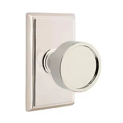 Emtek Verve Door Knob with Rectangular Rose by Emtek