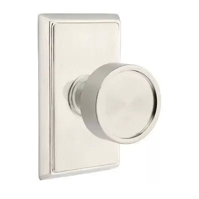 Emtek Verve Door Knob with Rectangular Rose by Emtek