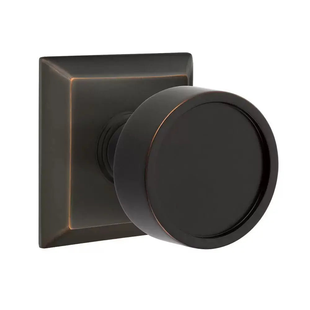 Emtek Verve Door Knob with Quincy Rose by Emtek