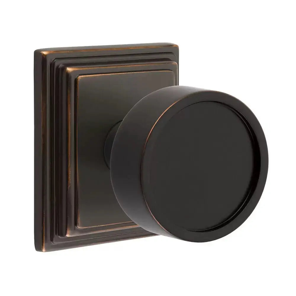 Emtek Verve Door Knob with Wilshire Rose by Emtek