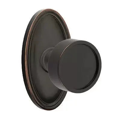 Emtek Verve Door Knob with Oval Rose by Emtek