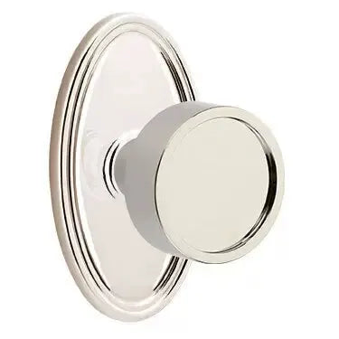 Emtek Verve Door Knob with Oval Rose by Emtek