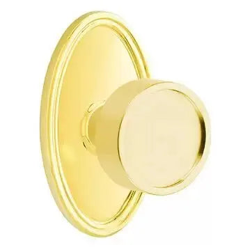 Emtek Verve Door Knob with Oval Rose by Emtek