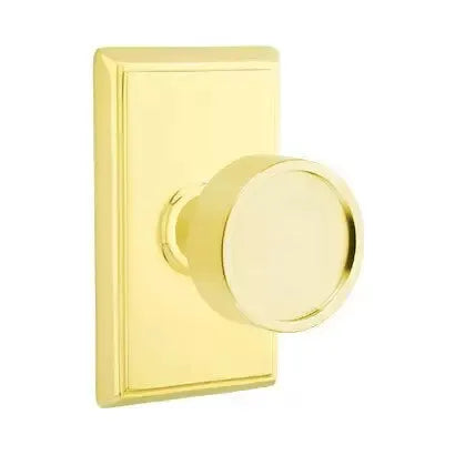 Emtek Verve Door Knob with Rectangular Rose by Emtek