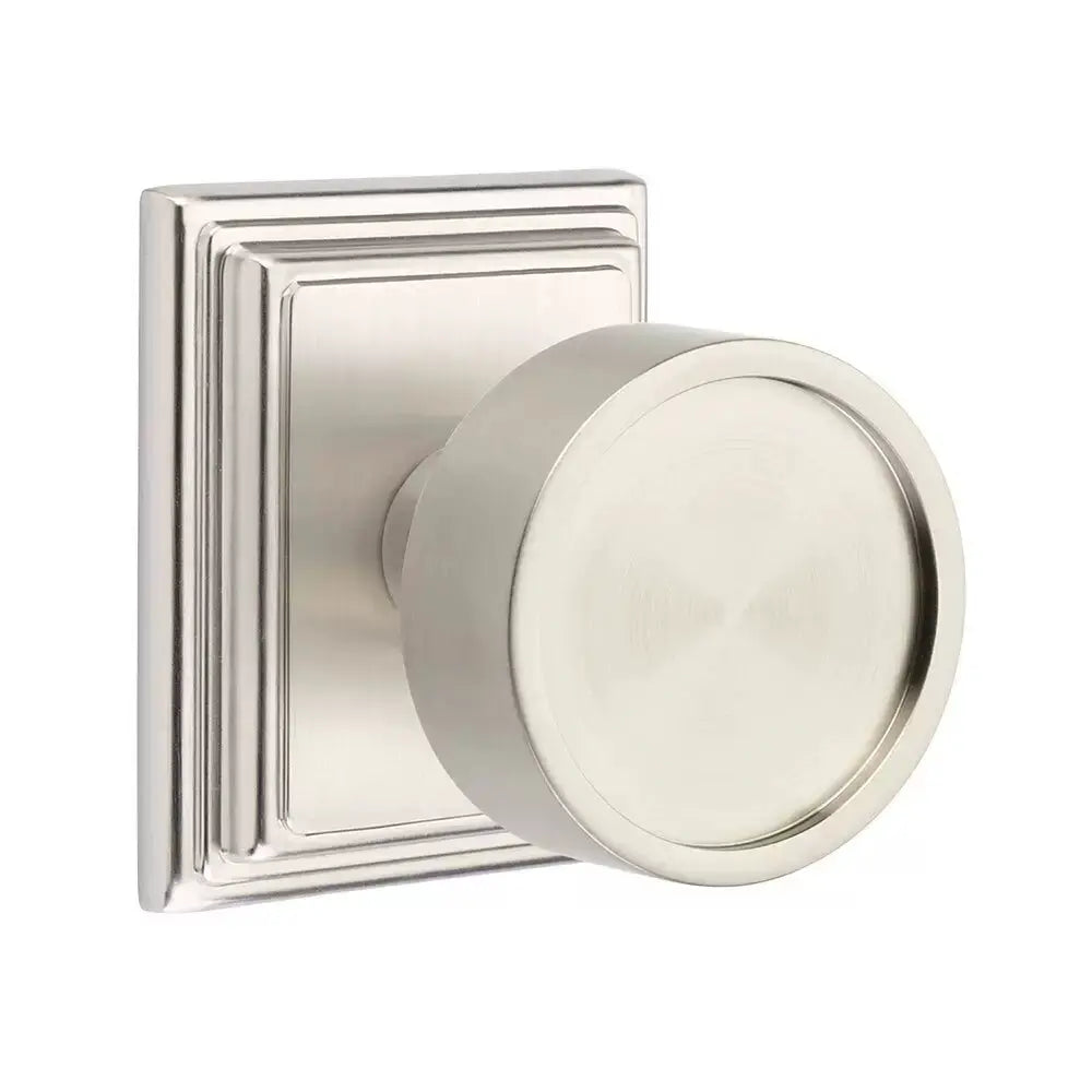 Emtek Verve Door Knob with Wilshire Rose by Emtek
